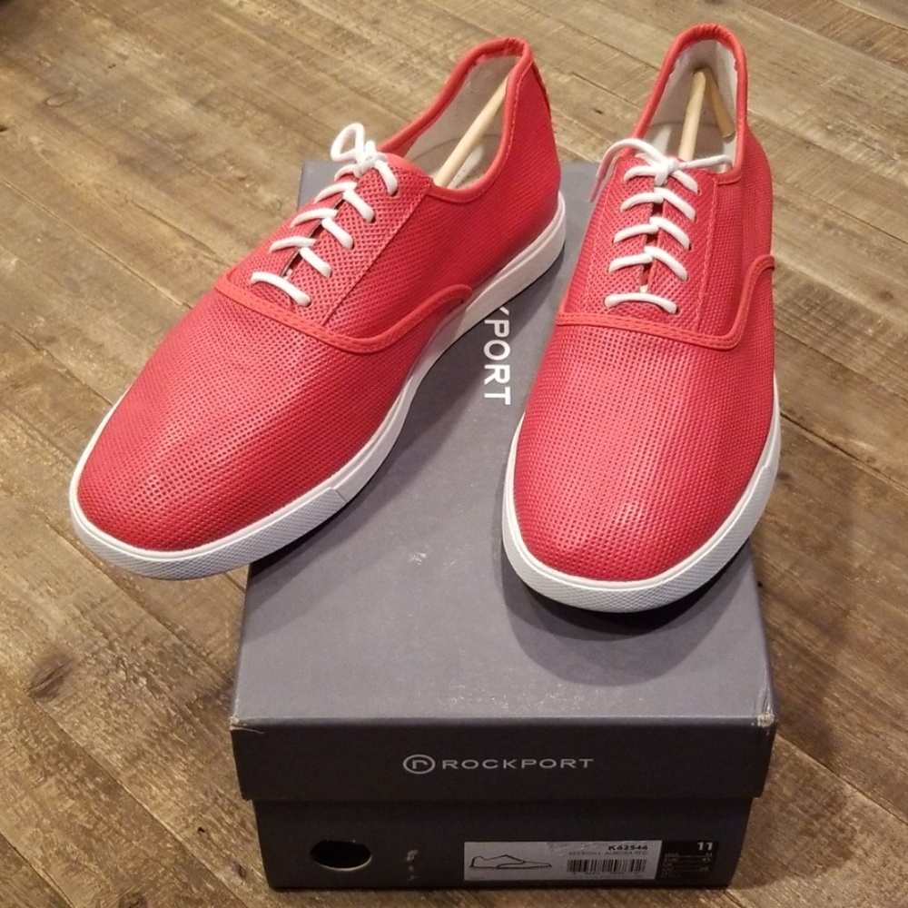 Rockport Men's Shoes Keeron 2 11 Red 45 Adidas 29